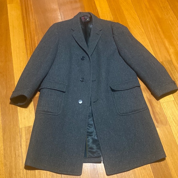 Vintage Rogers Peet Scottish mist Gordon tartan coat - Picture 1 of 9